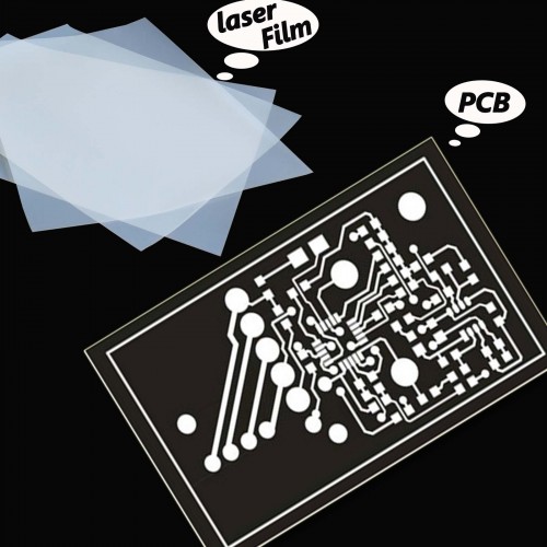 Premium Transparency Film 5 mil for Laser Printe，81/2 x 14 inches ，100